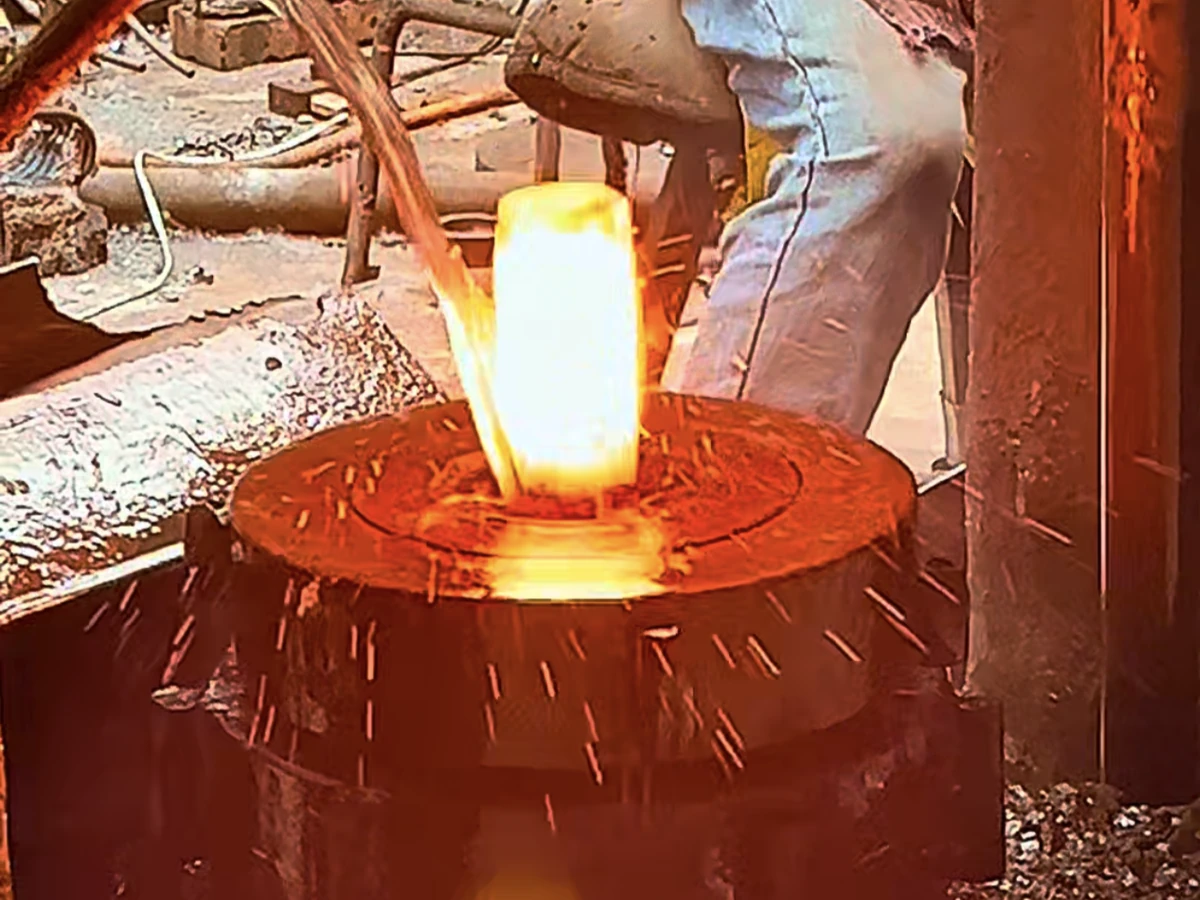 Hot forging fasteners