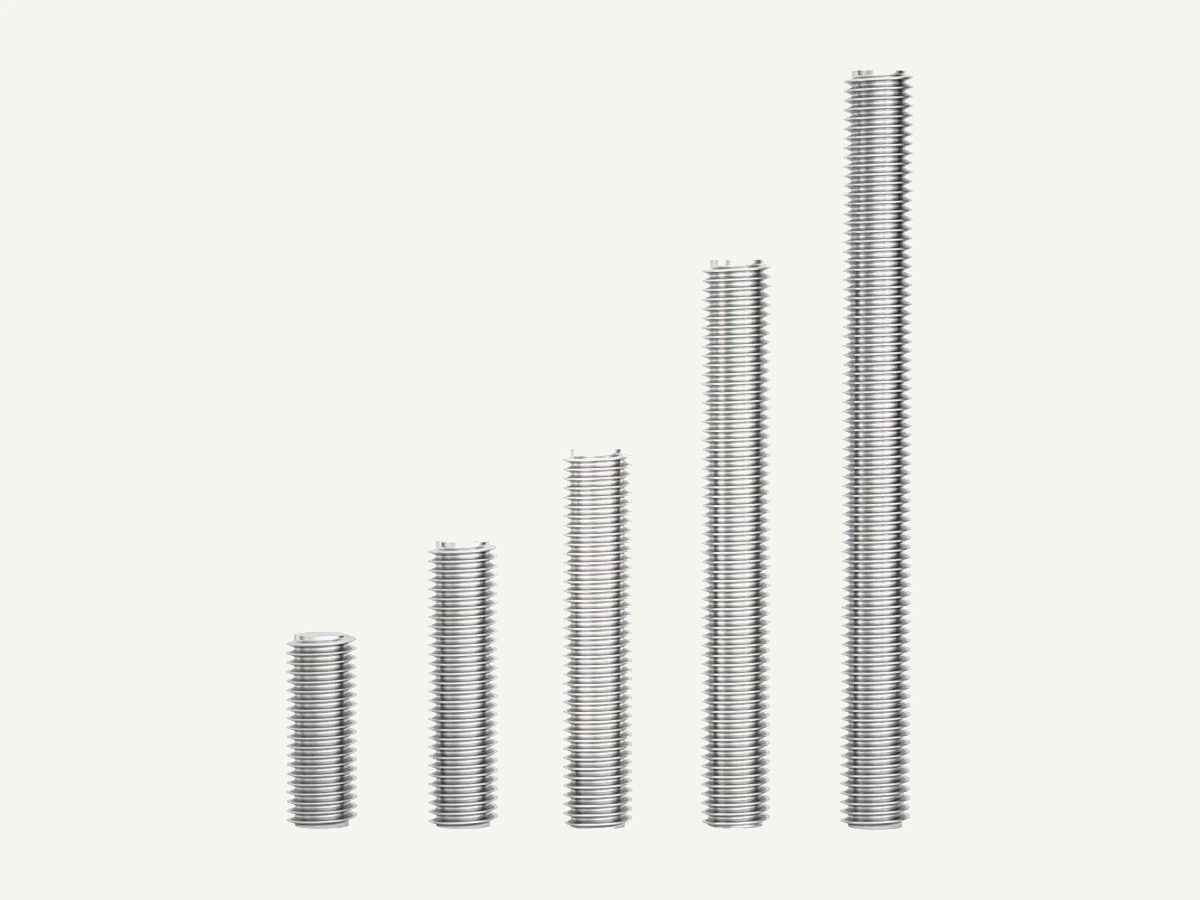 Long threaded rods